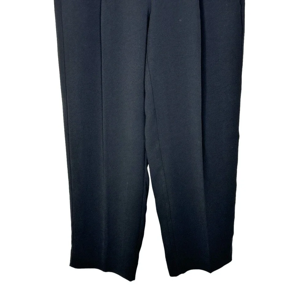 Madewell Rosedale Crepe Pant 4 High Rise Straight Leg Wrinkle Resistant - Picture 8 of 13